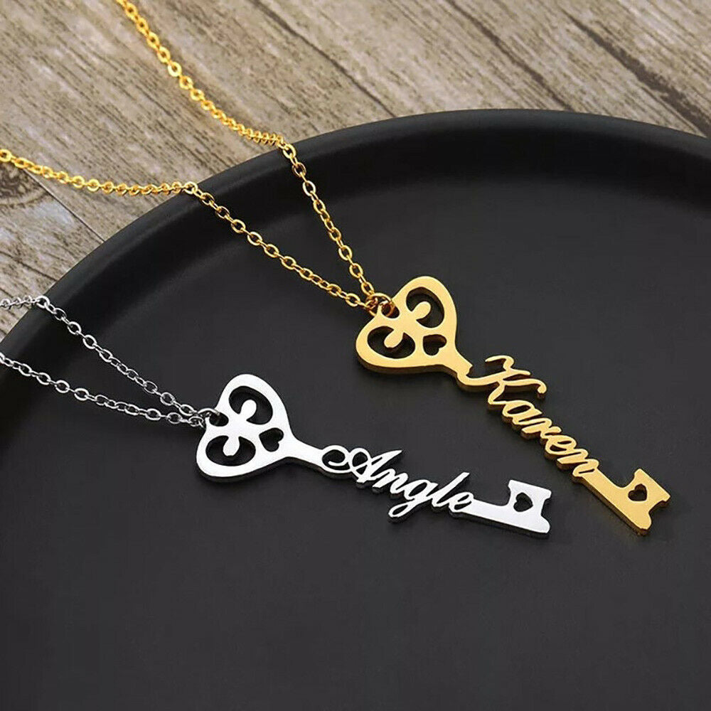 Custom Key Pendant Necklace