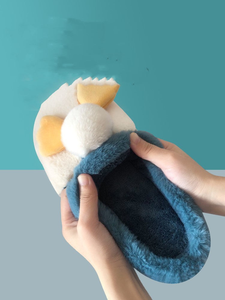 Plush Couple Slippers