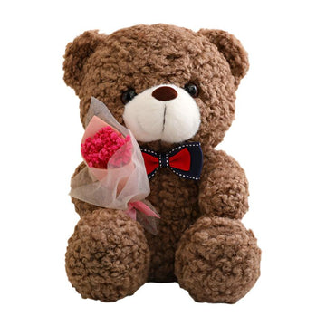 Rose Bouquet Teddy Bear