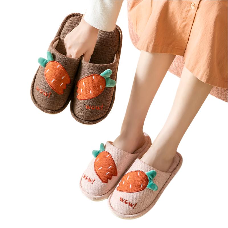 Carrots Couple Slippers