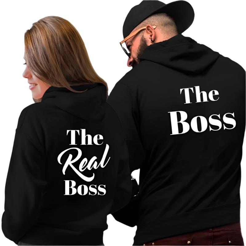 The Real Boss Couple Hoodie