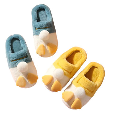 Plush Couple Slippers