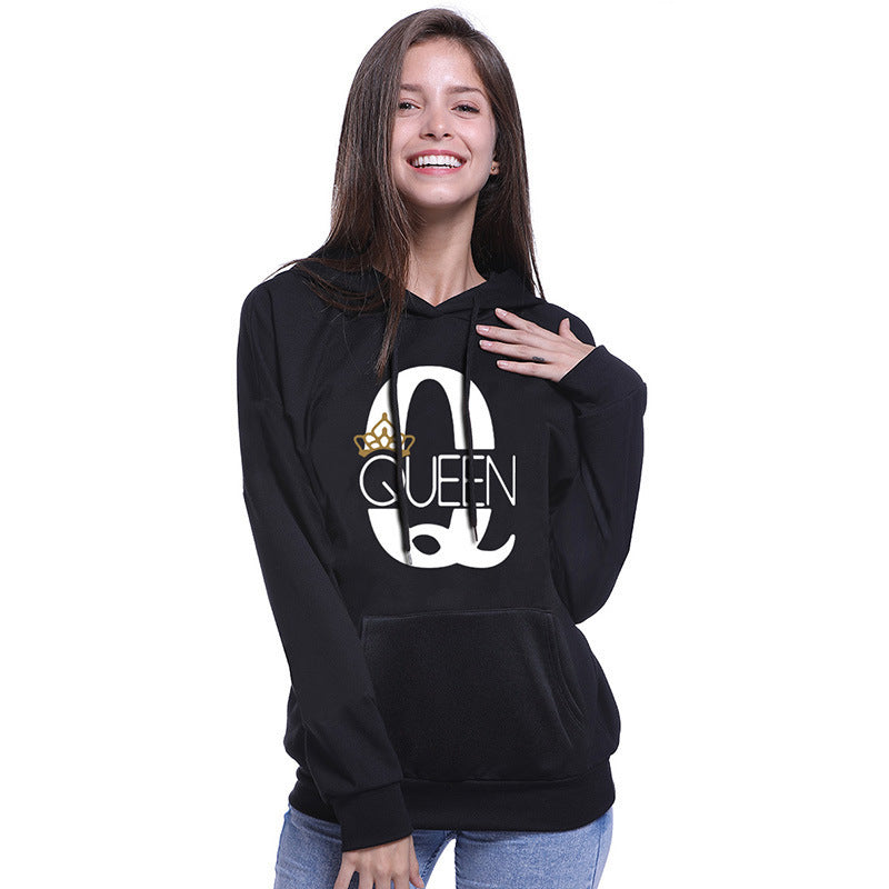 King & Queen Couple Hoodie