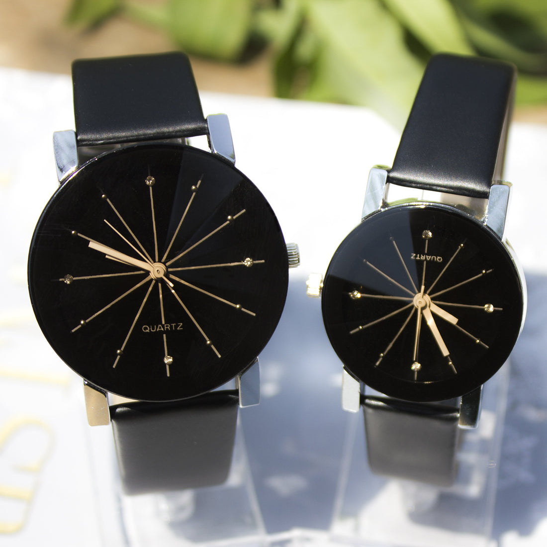 Quartz Couple Watch