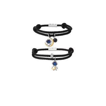 Astronaut Couple Rope Bracelet