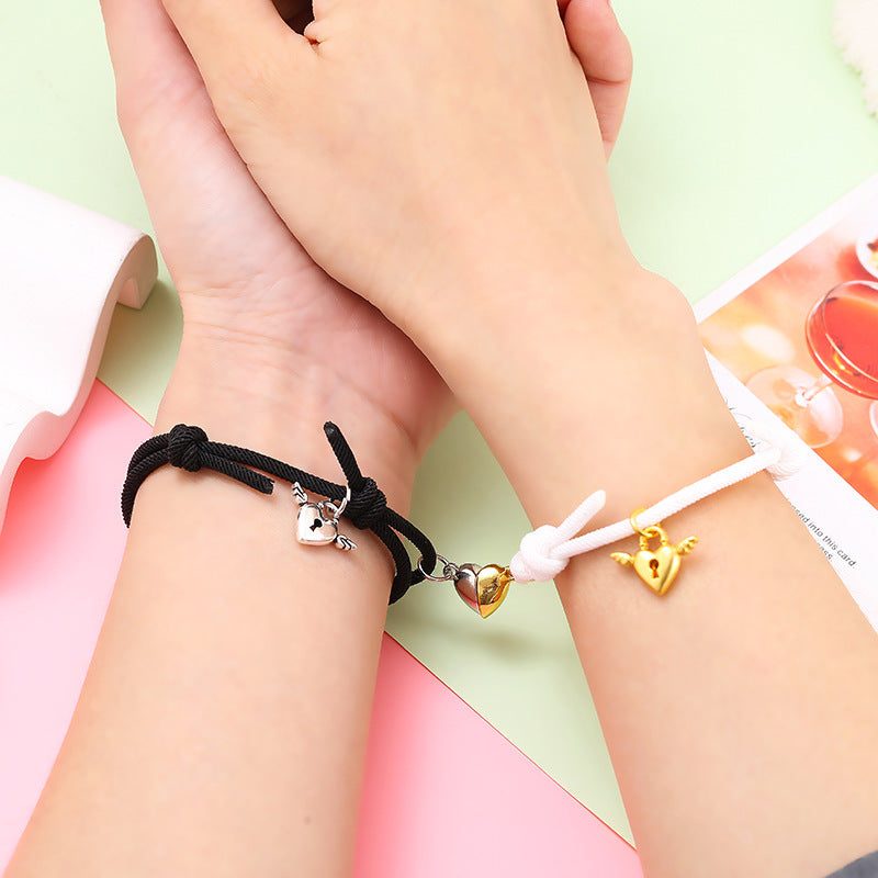 Love Magnet Couple Bracelet