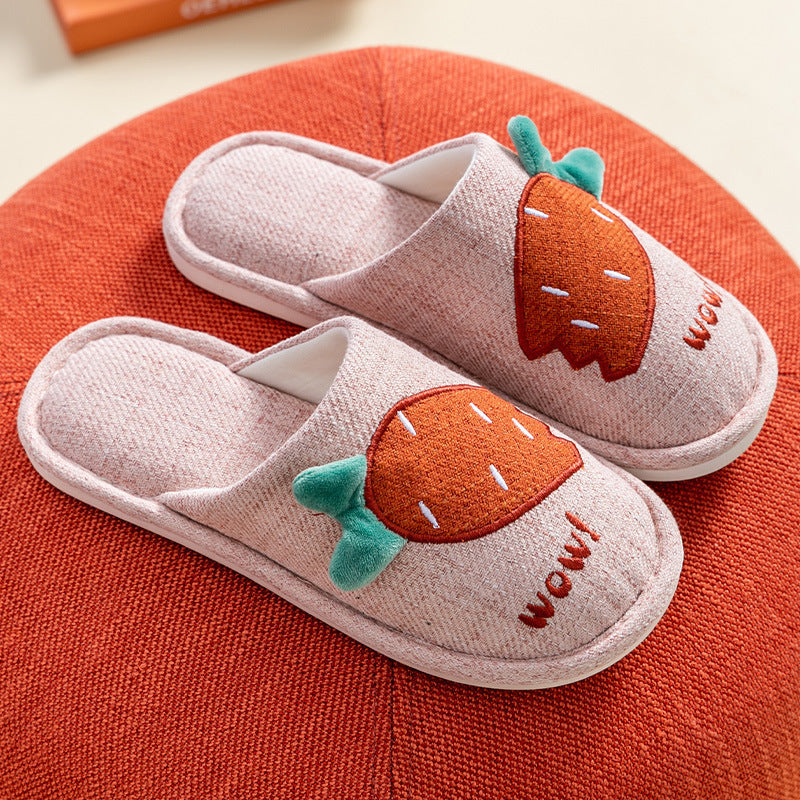 Carrots Couple Slippers