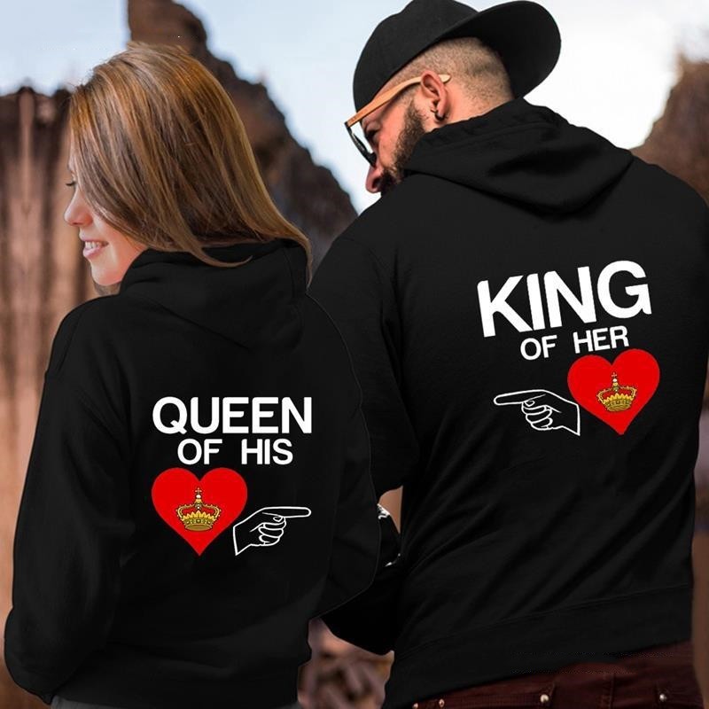 Black King & Queen Hoodie