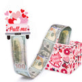 surprise love gift box with cash